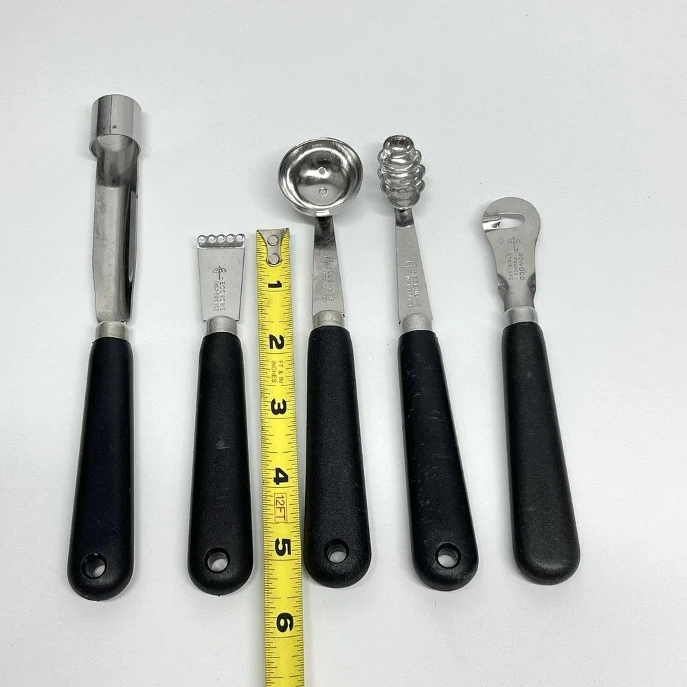 Vintage Econome Inox France & Rowoco‎ Kitchen Garnishing Tools Stainless Steel
